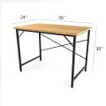 Office Desk Work Table 3x2 feet Engineered Wood Metal Frame PC Study Table also made customize. 
