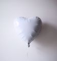 1pc Heart Shaped Foil Balloons - 18 inches for Wedding, Anniversary , Engagement or Birthday Parties. 