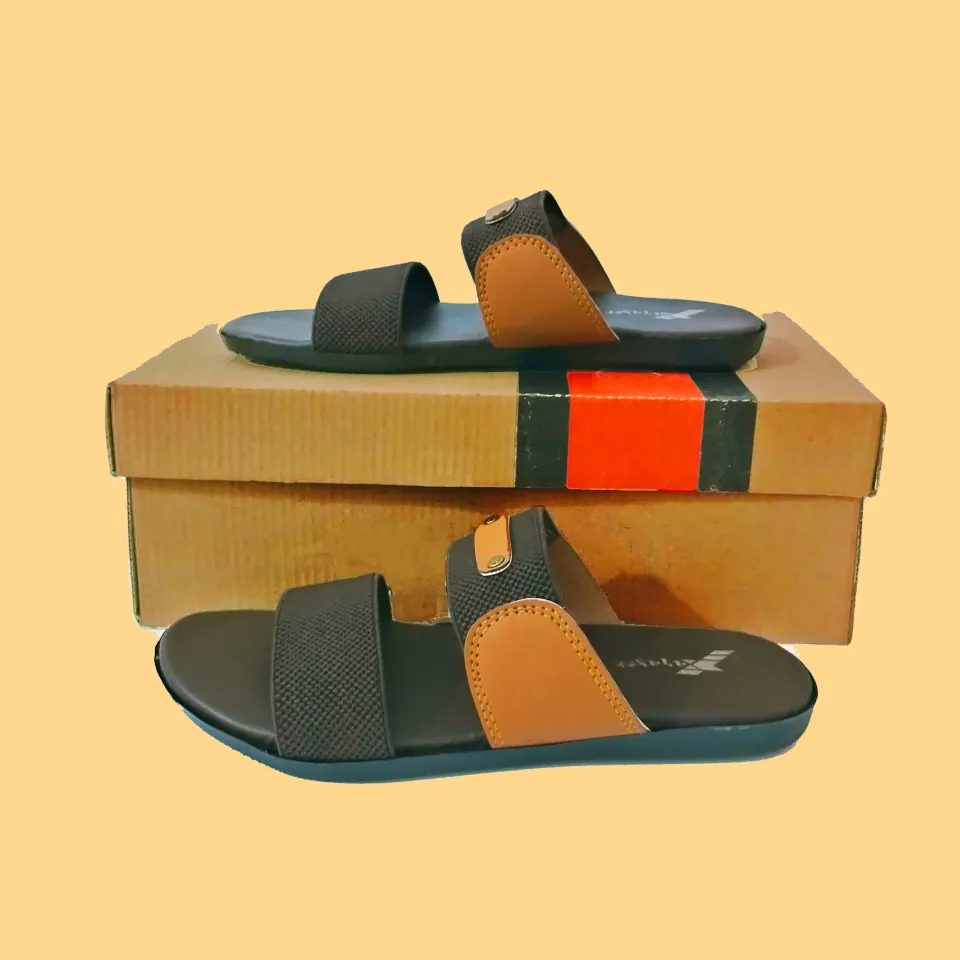 Slippers For Men s Boys Light Weight House Slippers Leather Chappal For Men s And Boys Comfortable