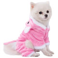 Pet Dog Clothes Soft Warm Fleece Dogs Jumpsuits Pet Clothing For Small Dogs Puppy Cats Clothes Chihuahua Yorkshire Costume Coat. 