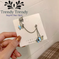New Arrival Fashion Long Metal Butterfly Tassel Drop Earrings for Women Butterfly Elegant Women Earrings Butterfly Earring for Girls Trendy Trendy Earrings. 