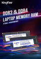 DDR4 Ram, 16Gb, 3200 Mhz, SODIMM  for Laptop, New RAM, 100% life, Micron chip, Kingfast brand. 