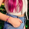 Go2Boho Smile Face Bracelets Seed Beads Bracelet 2023 Fashion Jewelry For Women Smiley Charm White and Black Beaded Braclet. 