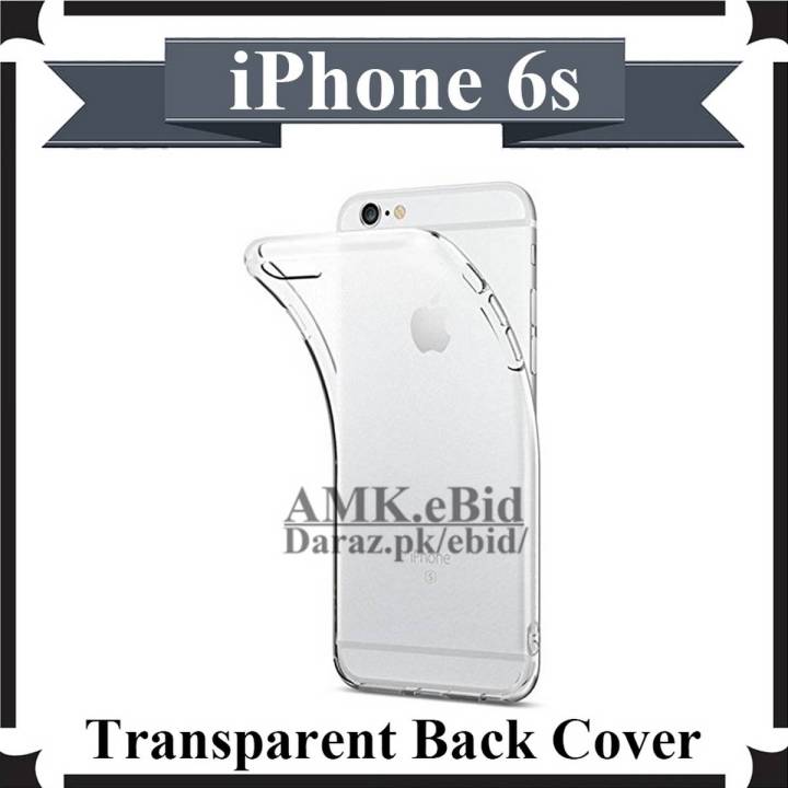 iPhone 6s Back Cover Transparent Premium Quality Soft Crystal Clear Case For iPhone 6s