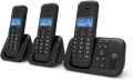 BT 3960 Trio (Set of 3) intercom plus PTCL Wireless Landline Phone with Speakerphone, Caller ID, Answering Machine and Free 06 Rechargeable Cells (Box Pack). 