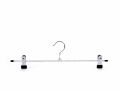5 x Metal Clip Coat Hangers Clothes Closet Pant Trouser Skirt Non-slip Racks. 