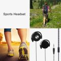 MDR-Q170 3.5mm Wired Gaming Headset On-Ear Sports Headphones Ear-hook Music Earphones for Smartphones Tablet Laptop Desktop PC. 