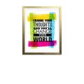 Inspirational office Quotes Frame Art Print For Home Decor, Modern Wall art, Photo Frame Online, Motivational Quotes Frames. 