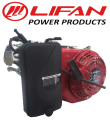 LIFAN Generator Engine LF168FD-1 - 196cc - Long Thin ( Patli )  Shaft - with Self - for Replacement in 2 kVA to 3.5 kVA Generators. 