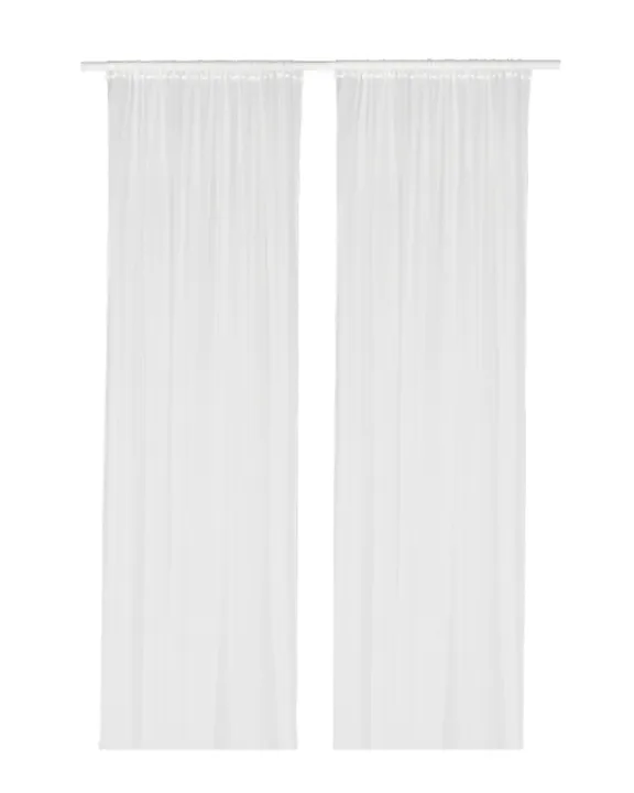 IKEA%202%20Net%20curtains/1%20pair,%20white,%20280x300%20cm%20-%20Image%202