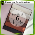 High Quality Chiffon Georgette Hijab-Scarves for Girls & Women| Hijab Scarf for Girls|  Breathable Soft Fabric Hijab-Stollers. 