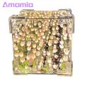 Infinity Mirror Night Light Diy Handmade Tulip Night Light Ambient Lamp Beautiful Desktop Ornament for Led Light. 