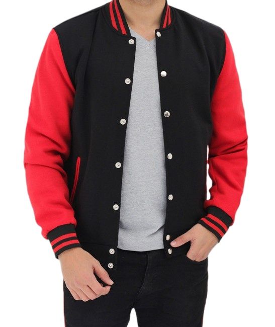 Fantasy Couture Fancy Baseball Varsity Coat Style Jacket For Men