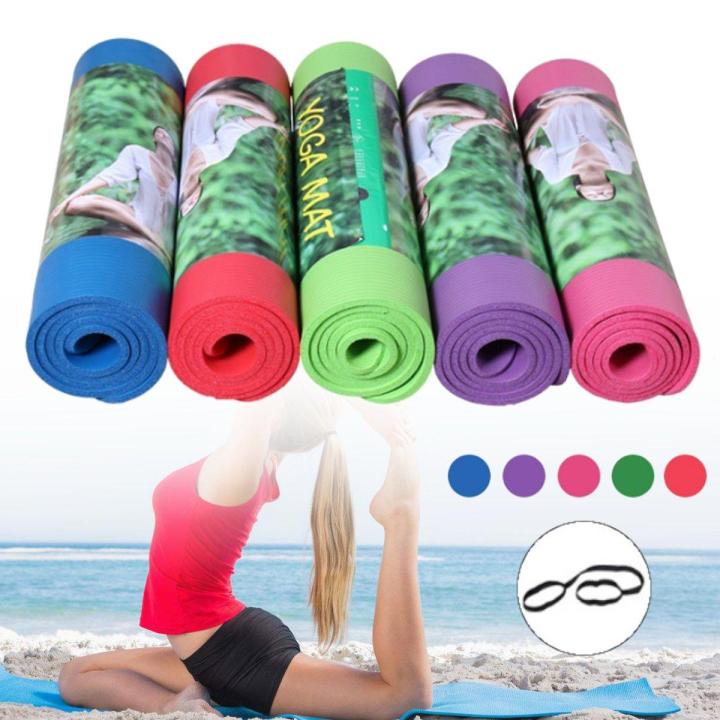 YOGA MAT 4 MM THICKNESS (SIZE: 61X173CM)