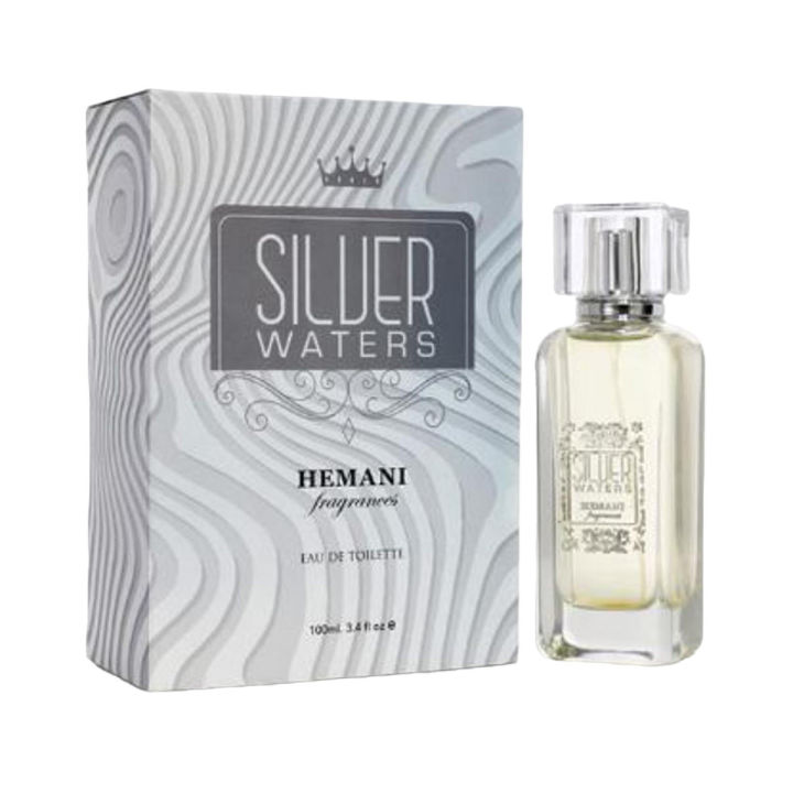 𝗛𝗘𝗠𝗔𝗡𝗜 𝗟𝗜𝗩𝗘 𝗡𝗔𝗧𝗨𝗥𝗔𝗟 - SILVER WATERS PERFUME 100ML "FOR MEN & WOMEN"