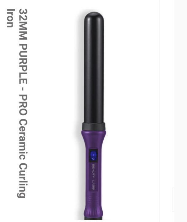 Ion purple curling iron best sale