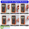 VC9205A AC/DC Digital Multimeter Tester Manual Range Voltage Meter TRMS Hz Ohm Transistor Tester Electrician Tool by Electrica. 