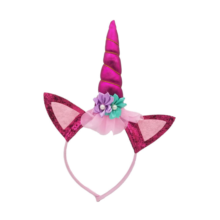 BEAUTIFUL UNICORN HEADBAND UNICORN THEME BIRTHDAY PARTY HAIR BAND UNICORN TIARA