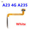 For Samsung Galaxy A23 4G A235 A235F 5G A236 A236B Home Button Fingerprint Sensor Flex With Power Key Button Flex Cable. 