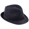 2016 Fashion Unisex Summer Straw Men's Fedora Hats Trilby Gangster Cap Sunhat Beach Straw Panama Hat with Ribbow Band. 