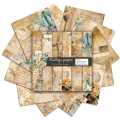 Bello Craft 6x6 inch 24 Sheets Pattern paper / Craft Papers / Designer Paper Pack Scrapbooking. 