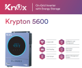 Knox Krypton 5600 Infini V4 4kW Twin Hybrid Solar Inverter. 