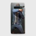 Samsung S10 Plus Cover pubg  Man character with Cap Hard Cover- Design 31 Case. 