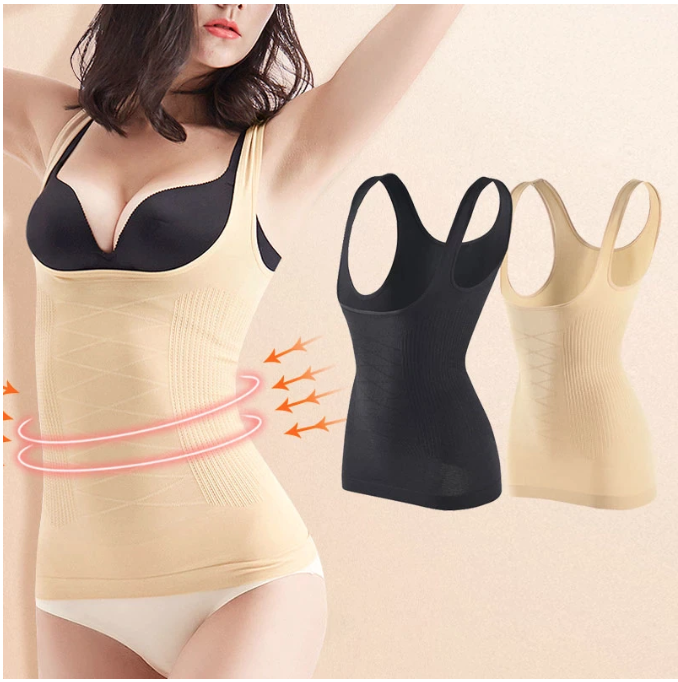 Push Up Singlet Vest Girdle Bengkung Korset Corset Slim shapewear tummy shaper
