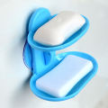 Fashion dual-strong suction cup soap box soap dishes bunk water bath basket soap holder Soap Dish Plate Holder Kitchen Bathroom. 