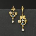 Anime Genshin Impact Earrings Zhongli Mona Xiao Barbatos Ayaka Kazuha Tartaglia Barbara Hutao Cosplay Ear Studs Drop Earring. 