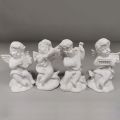 Desktop Ornament Home Decoration Mini Cupid Figurines Angel Gypsum Portraits Greek Mythology Statue Plaster Sculpture. 