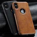 Atlentix Exclusive Iphone X Cover Leather Case For All Businessman Non-Damaging Iphone X Case Slim & Stylish Back Cover. 