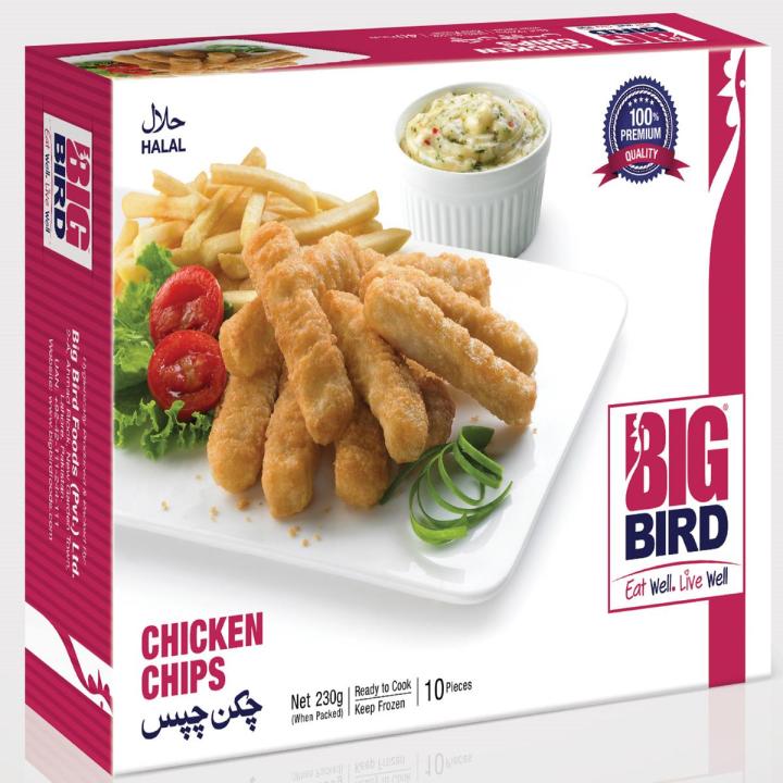 BIG BIRD Chicken Chips 230 Grams