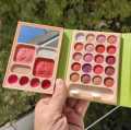 Cute Mini Makeup Book Eyeshadow + Highlighter + Matte Lipstick Palette. 