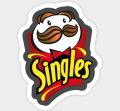 Funny Single Sticker  - 3 inch x 3 inch  Sticker For Mobile Sticker For Laptop. 