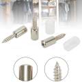 Self Tapping Screws Shelf Bracket Integrated Screws Pegs for Bookshelf. 
