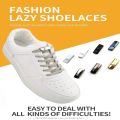 New Lock Clip Shoelaces Shoe Accessories Durable Elastic Shoe Laces Save Time Metal Shoe String Buckle Sneaker. 