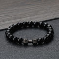 Killer Bzzo Gym Dumbbells Beads Bracelet Natural Stone Barbell Energy Weights Bracelets for Women Men Couple Pulsera Wristband Jewelry Gift. 