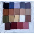 All BELLA SQUARE HIJAB PLAIN HIJAB POLLYCOTTON. 