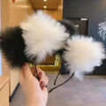 Fluffy Cute Cat Ears Fox Ears Hair Band Headband Accessories Gift Headwear ANLAN. 