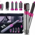 Hot Air Hair dryer Styler 5 in 1 Automatic Hair Curler Professional Hair Straightener Multifunctional Hair Styler Hair Dryer. 