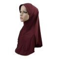 One Piece Amira Muslim Women Instant Scarf Jersey Hijab Turban Overheads Niqab Islamic Headscarf Wrap Shawls Prayer Hijabs Cap. 