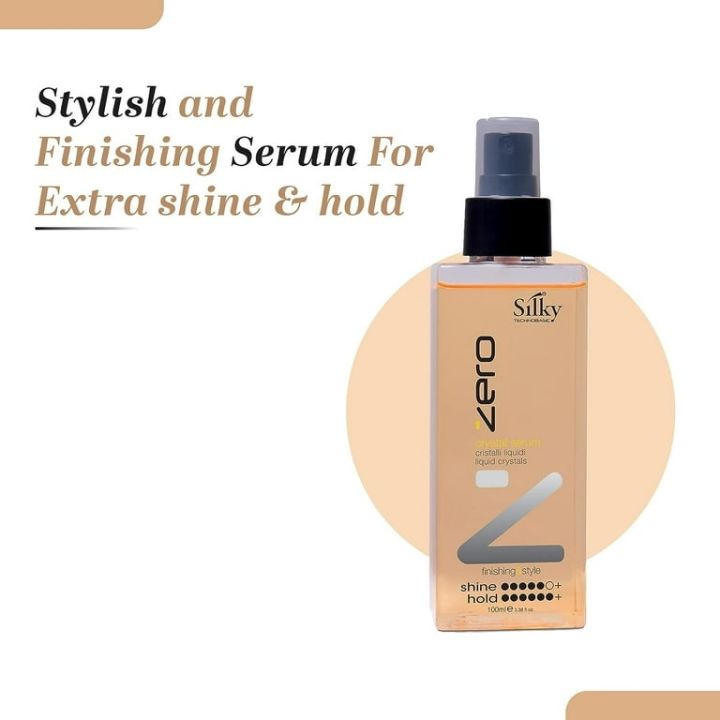 Silky Zero Shine Hair Serum 100ml (100 % Original)