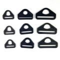 10pcs High Quality Plastic D-Ring Loop Insert Buckle 20/25/32/38/50mm Black Backpack Straps Webbing Buckle D-buckles Luggage Accessories. 