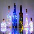 Cap Bottle Stopper LED String Fairy Lights Battery Box Copper Wire String Light For Festival Decor fairy lights, LED Battery Operated. 