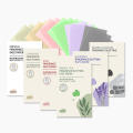Portable Facial blotting paper High-absorbency Individually packed Compact size Oil absorbing sheets 100 pieces Fragrance-free. 