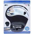 Mouse pad with gel wrist support Mouse pad Medium Size For Gaming, Office, Home Smooth Surface Gaming Mouse Pad (Wrist Rest Memory Foam). 
