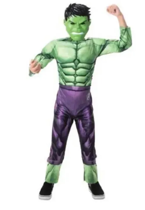 Hulk%20Muscle%20Costume%20For%20Kids%20Of%20Age%203%20To%2012%20Years%20Old%20/%20Padded%20Imported%20Hulk%20Dress%20With%20Mask.%20-%20Image%202