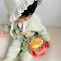 Baby Sipper Water Bottle for Toddler Kids 330ml Anti-Spill Sippy Cup with Soft Silicone Straw BPA Free Kids Baby Feeding Cups with Straws Leakproof Water Bottles Juice Bottle Outdoor Portable Children's Cups with Strap. 