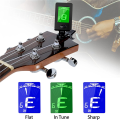 1Set Guitar Capo Guitar Tuner for Ukulele Violin Acoustic Guitar with Picks and Pick Holder. 